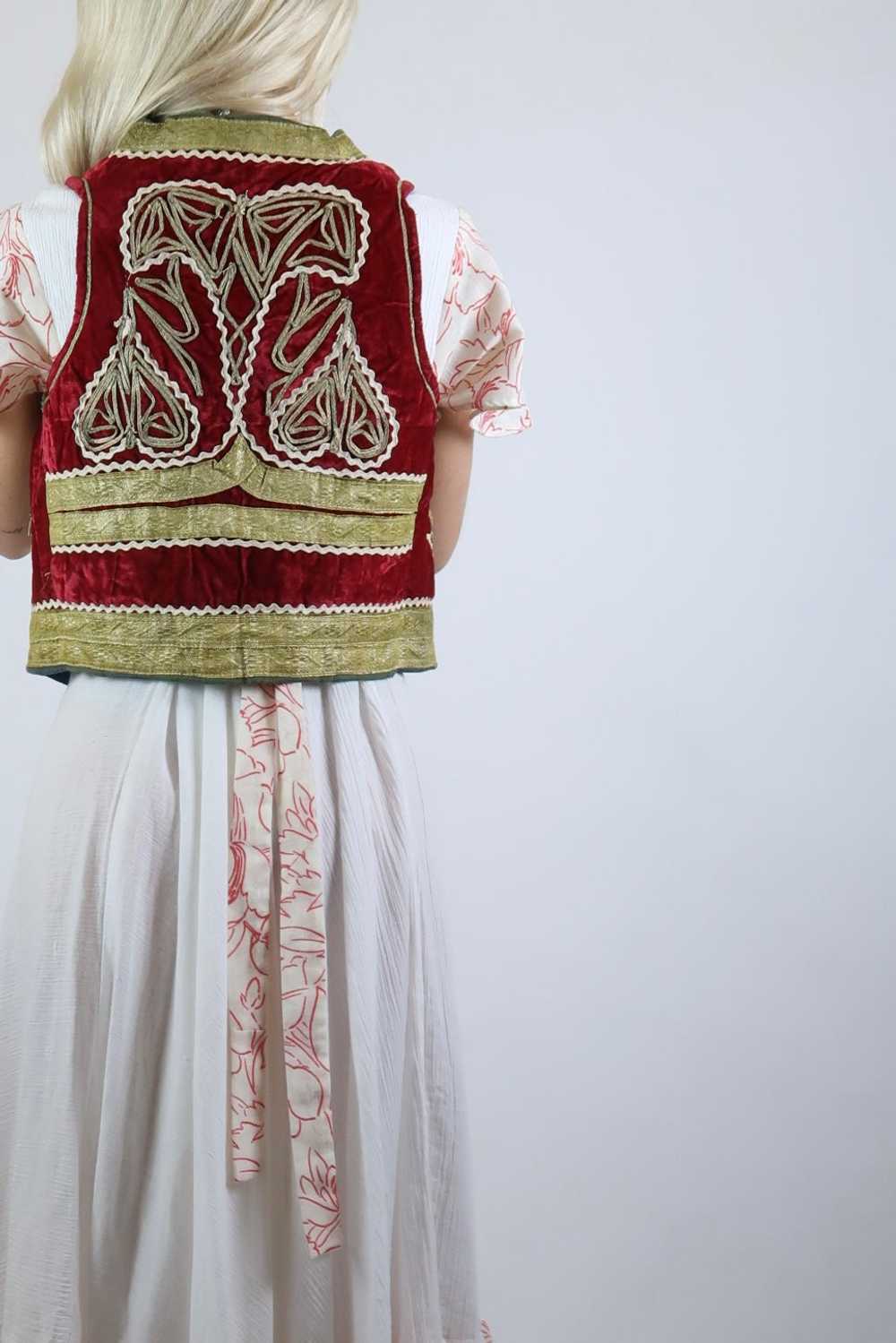 Late 60s Afghan waistcoat - image 3