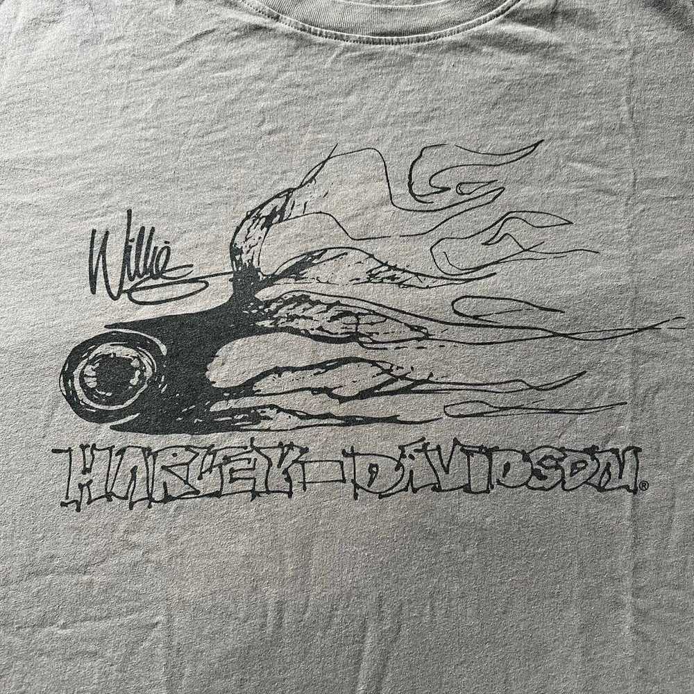 Vintage Harley Davidson Willie G t-shirt Graphic … - image 1