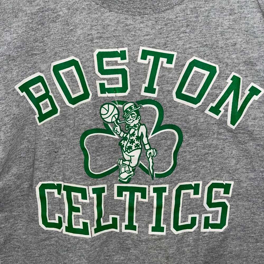 Vintage Starter Boston Celtics Single Stitch Shir… - image 4