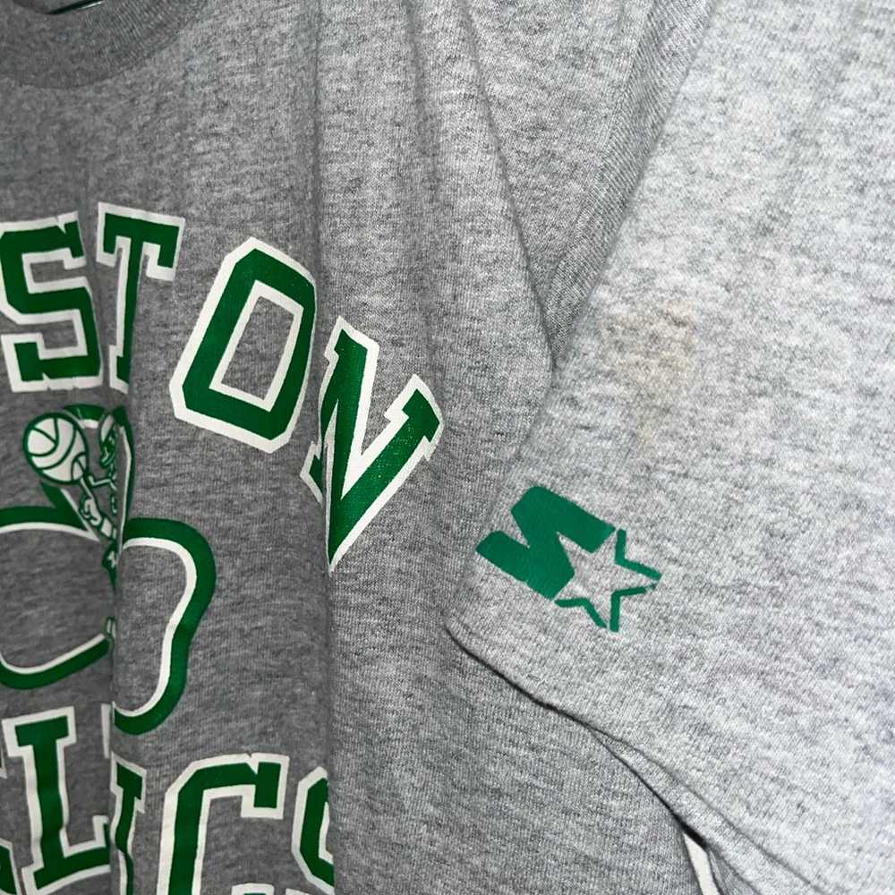 Vintage Starter Boston Celtics Single Stitch Shir… - image 7