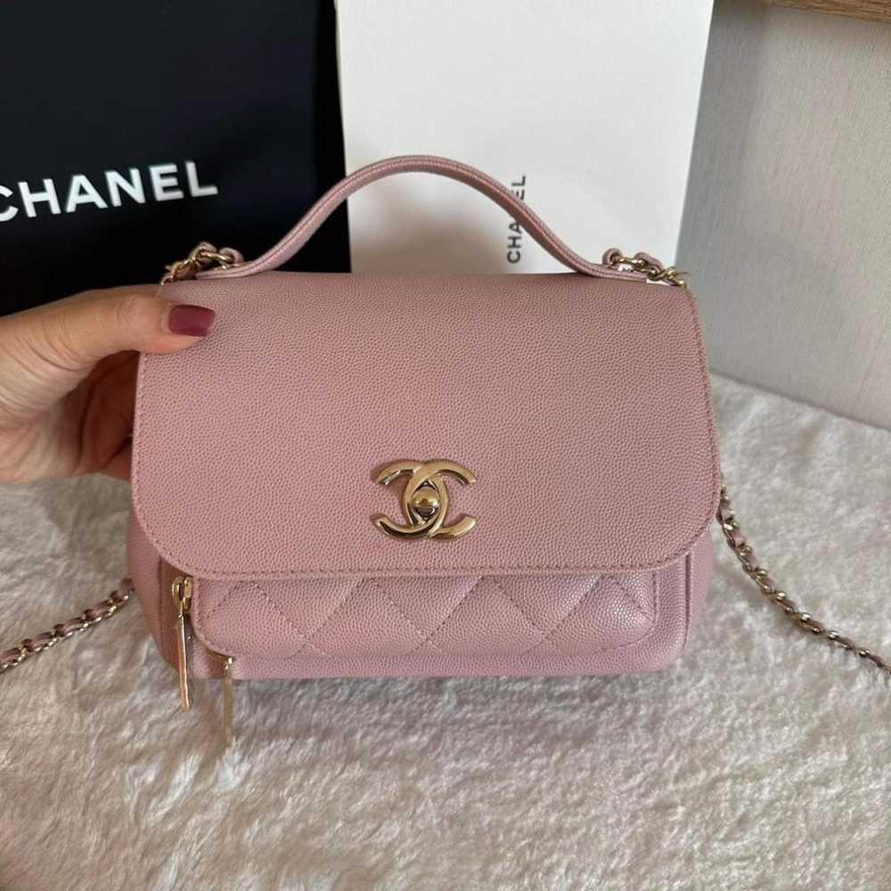 Chanel Business Affinity leather handbag - image 10