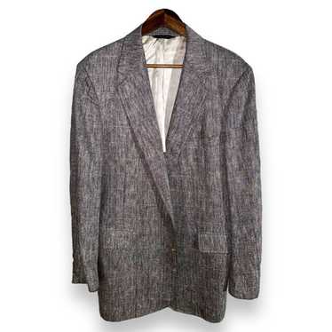 Hertling Hertling Gray Windowpane Handtailored Sil