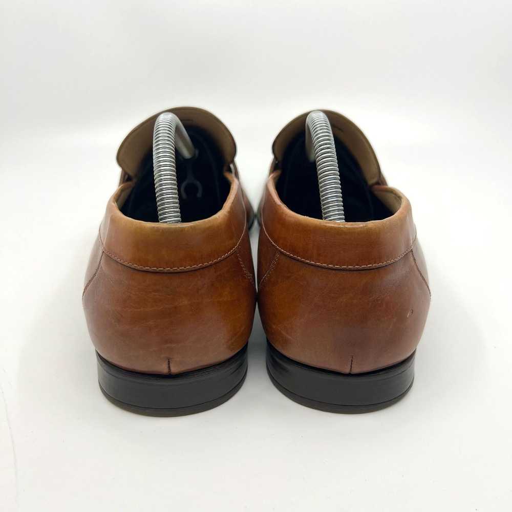 Magnanni Magnanni Lino Brown Leather Slip-On Loaf… - image 6