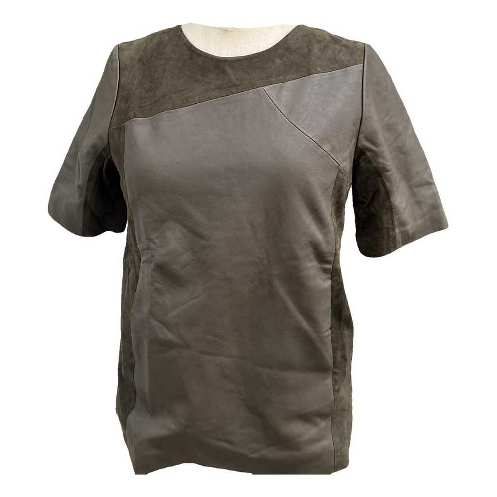 Bel Air Leather blouse - image 1