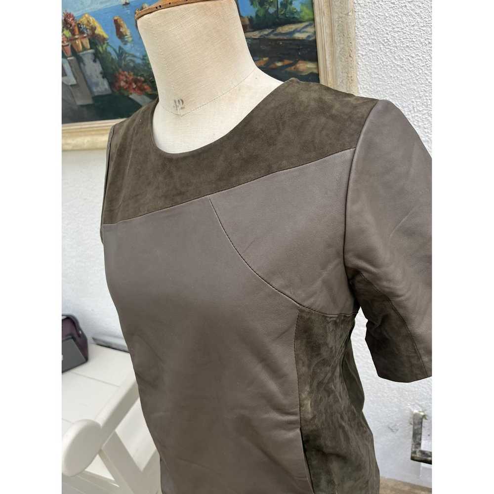 Bel Air Leather blouse - image 5