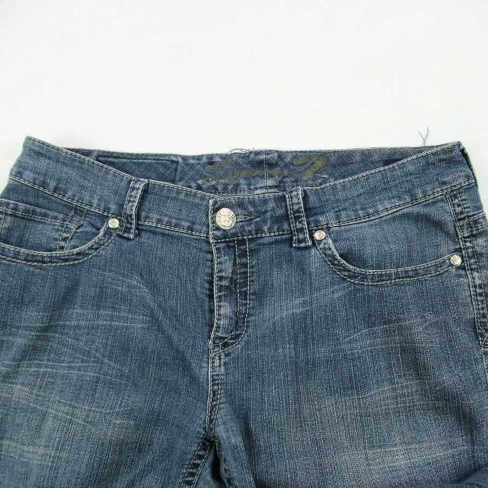 Vintage Seven7 Jeans Womens 32 Blue Skinny Jeans … - image 3