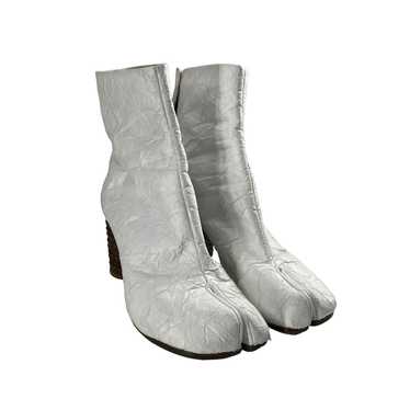 Maison Margiela/Boots/EU 40/Leather/WHT/CRACKESD L