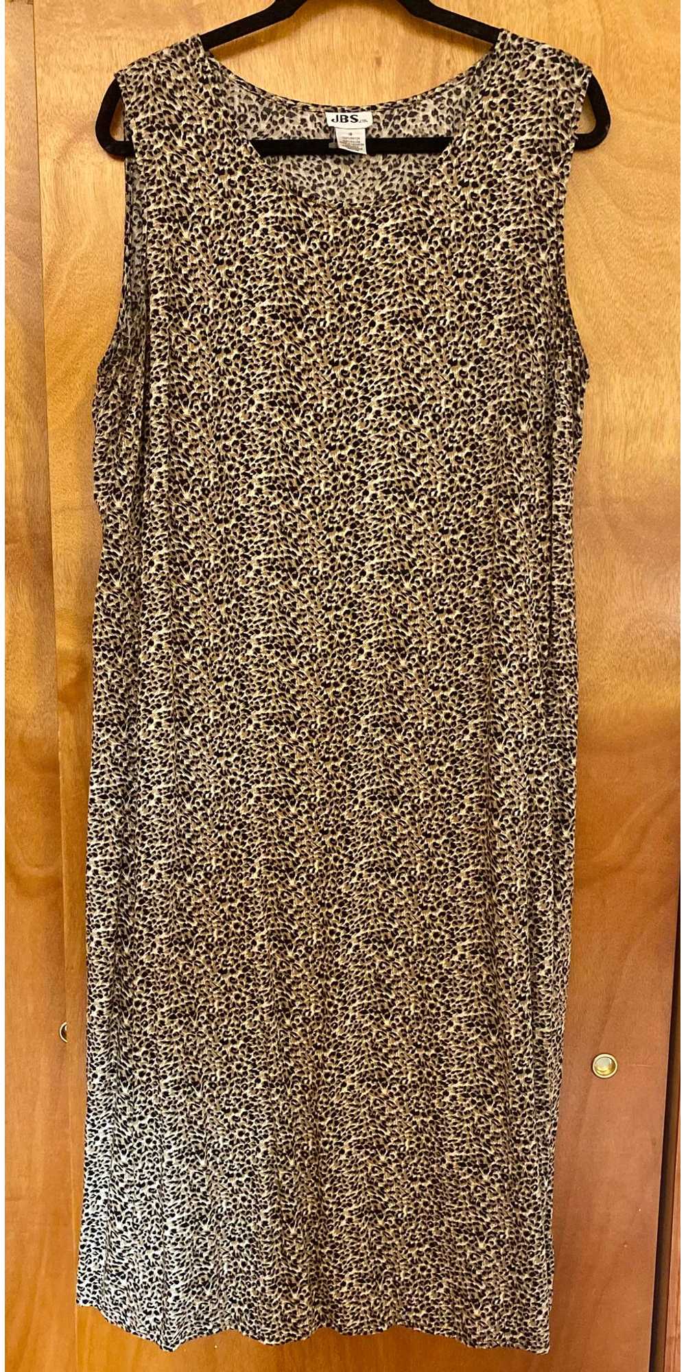 JBS LTD 90s vintage leopard print dress (18) | Us… - image 1