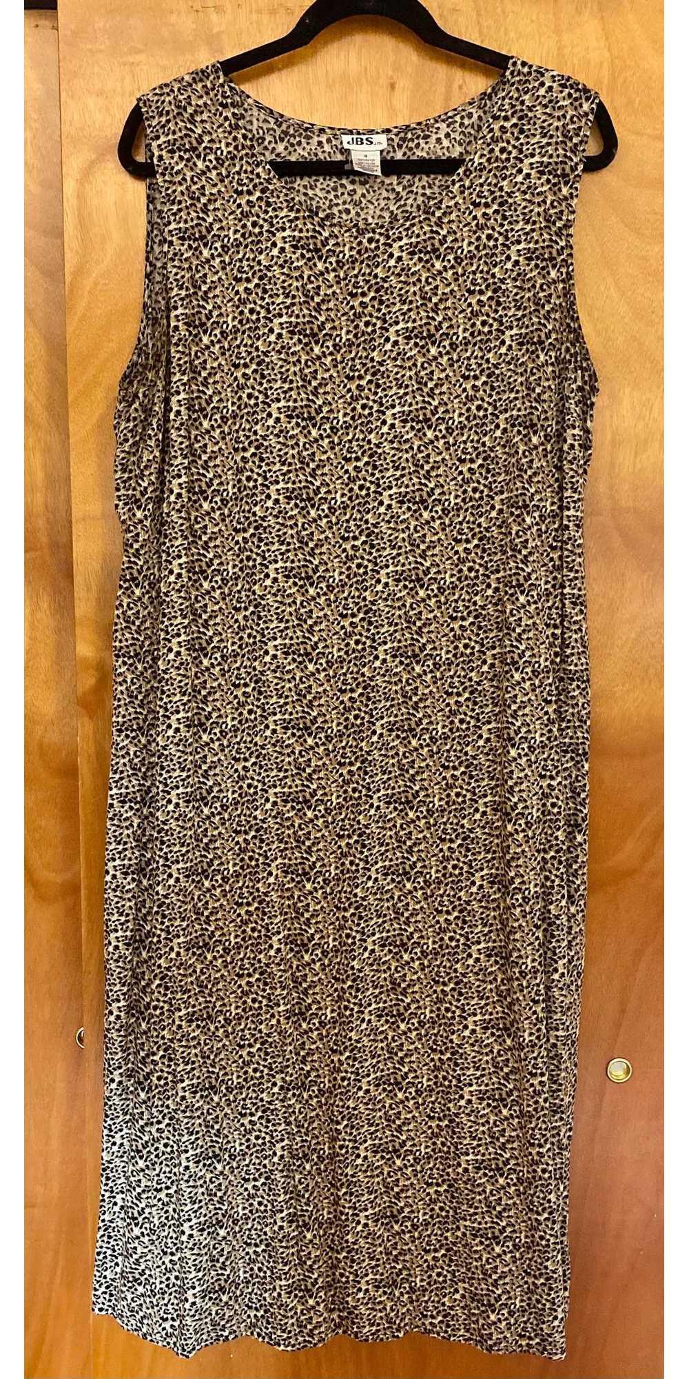 JBS LTD 90s vintage leopard print dress (18) | Us… - image 2