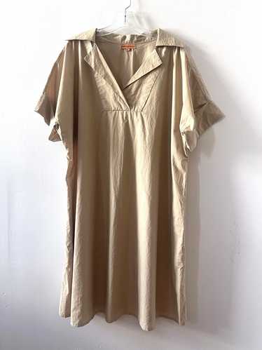 Roller Rabbit Sand Cotton Poplin Trapeze Dress (XL