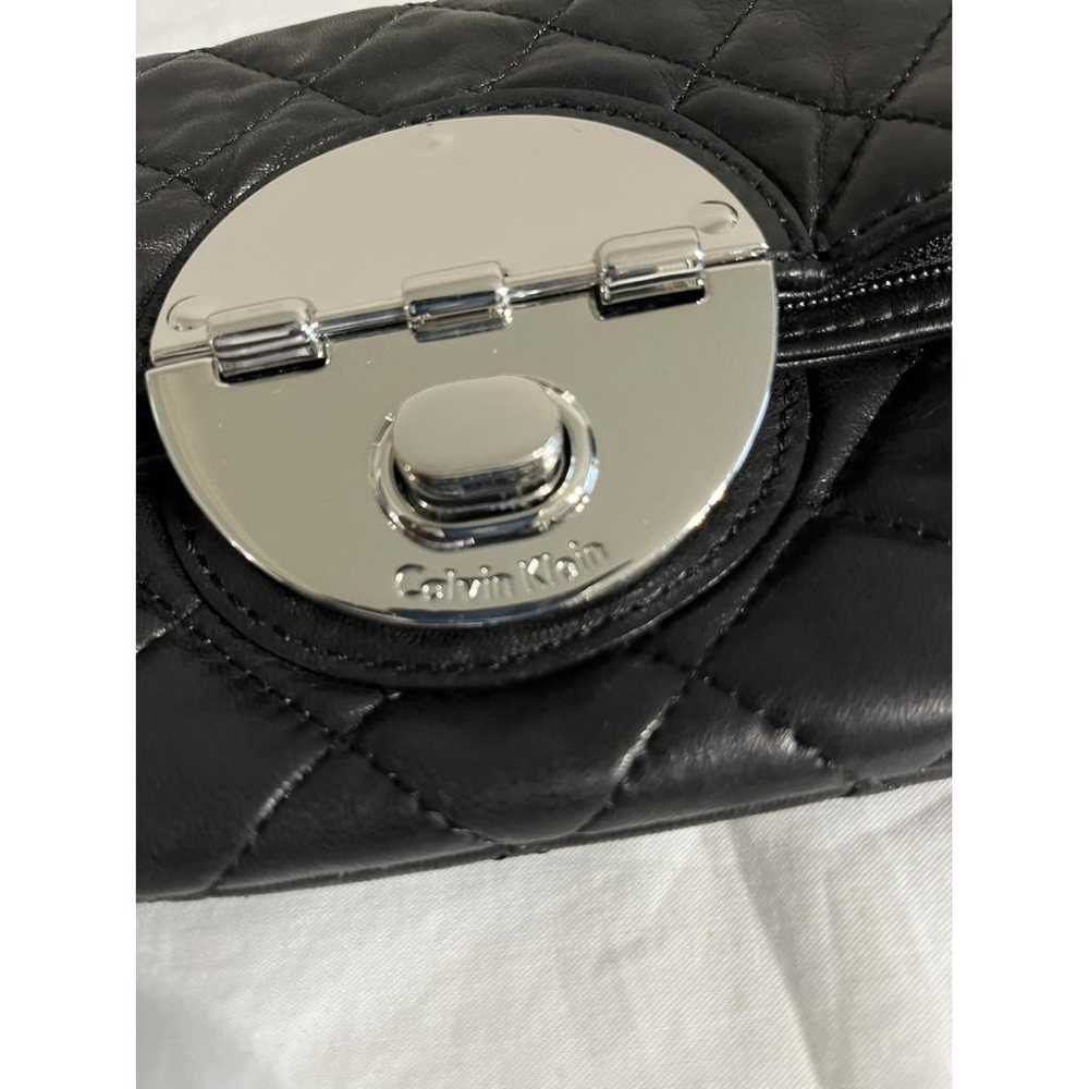 Calvin Klein Leather clutch bag - image 4