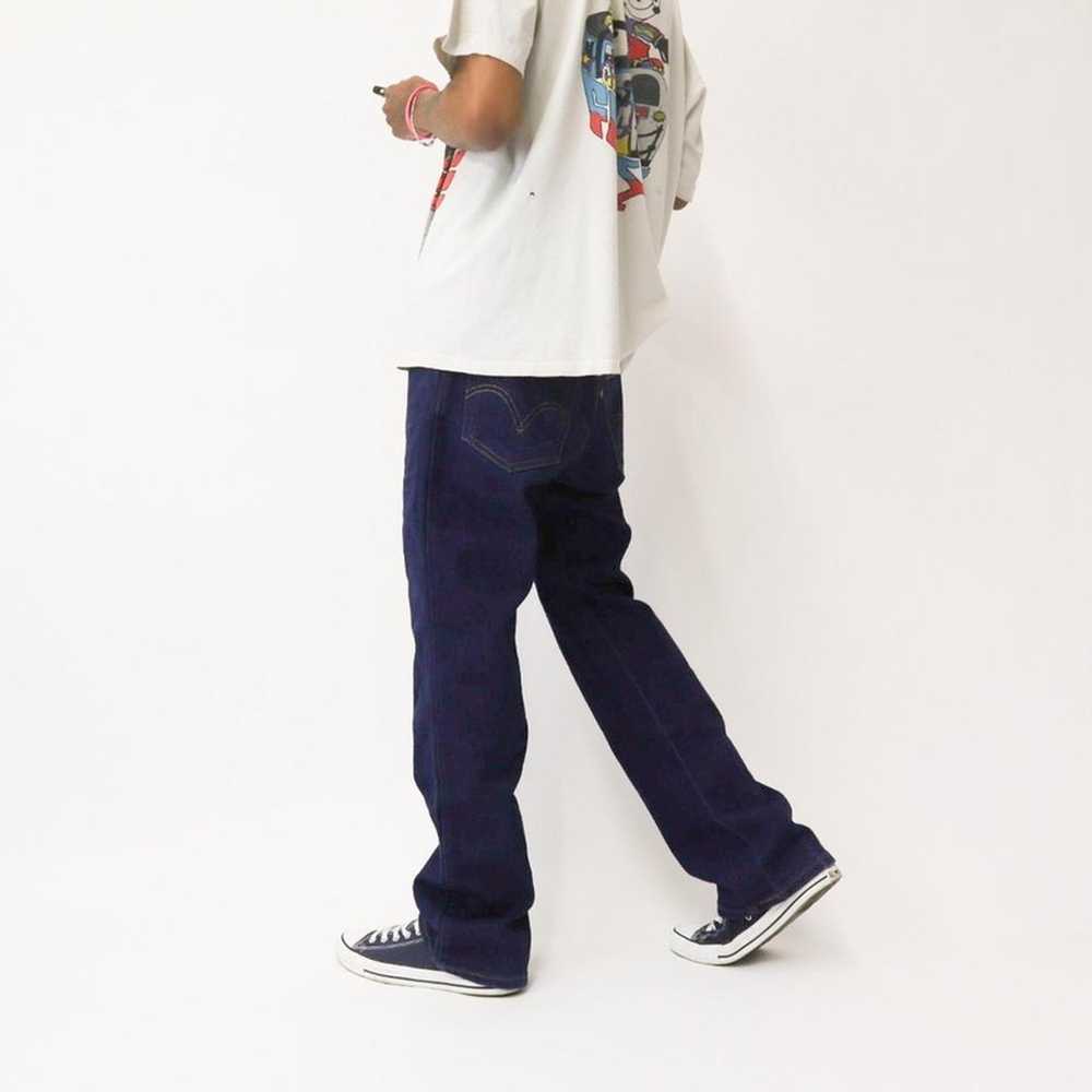Levis 517 Denim Jeans Straight Leg Blue Men Size … - image 2