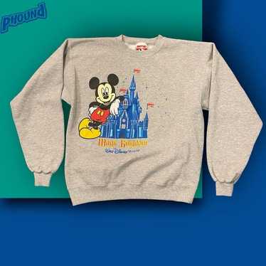 Vtg Walt Disney World Magic Kingdom Pullover Sweat