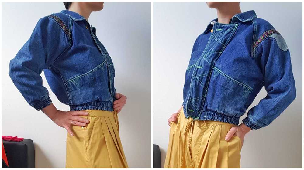 Veste en jean 80's - image 2