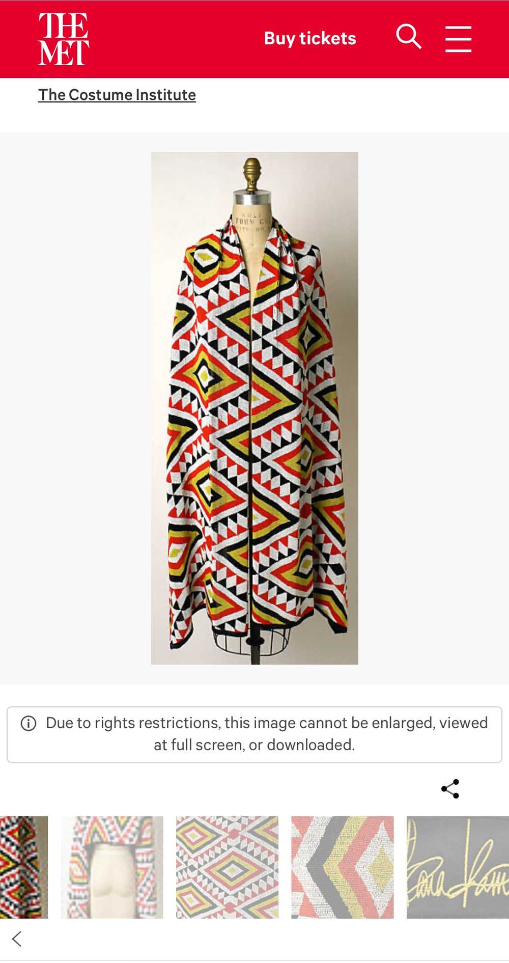 Norma Kamali 70's Navajo hand beaded silk & leath… - image 11