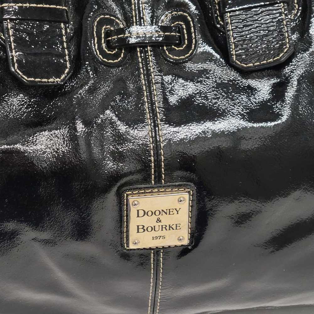 Dooney and Bourke black patent leather purse - image 4