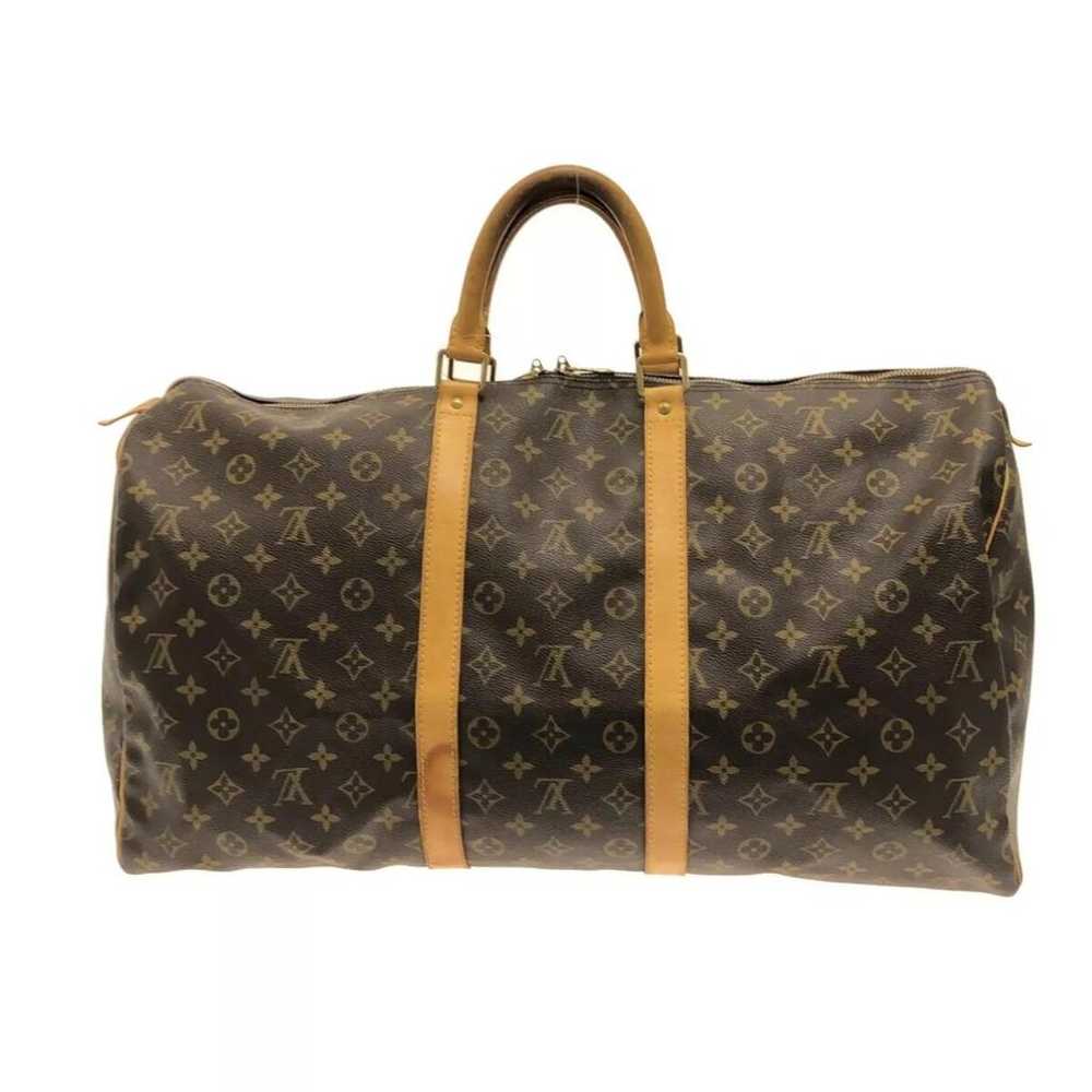 Louis Vuitton Leather travel bag - image 2