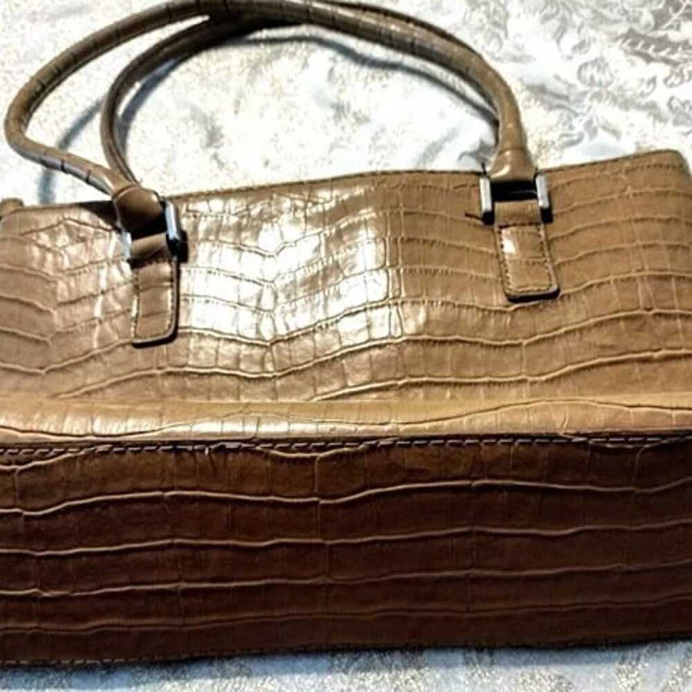 PRADA Authentic Light Brown Handbag Purse w/ 4 In… - image 5