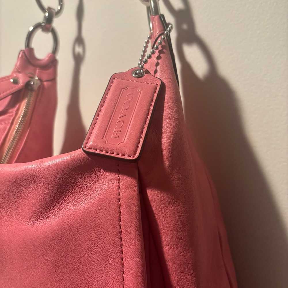 PINK Coach shoulder bag - image 2