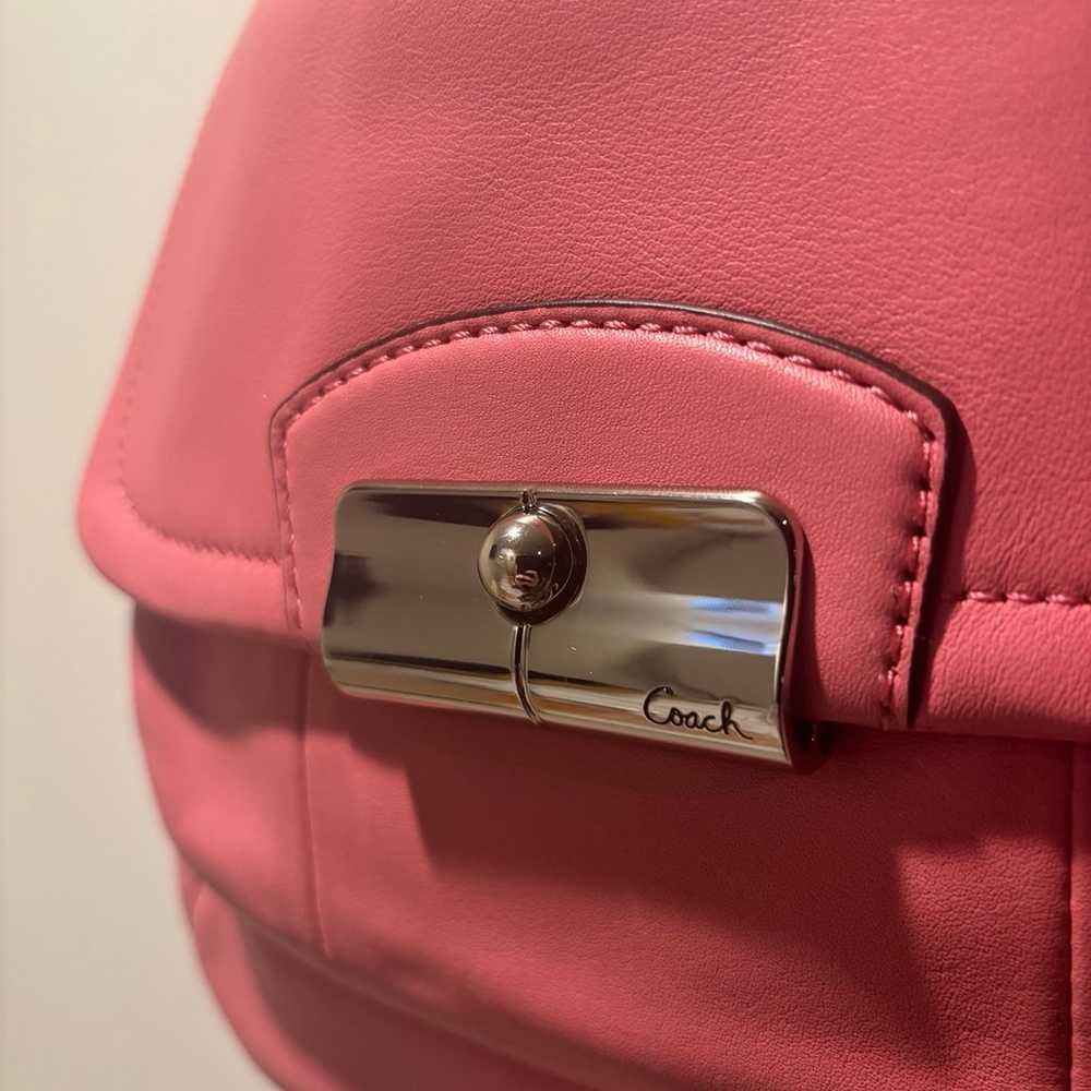 PINK Coach shoulder bag - image 3