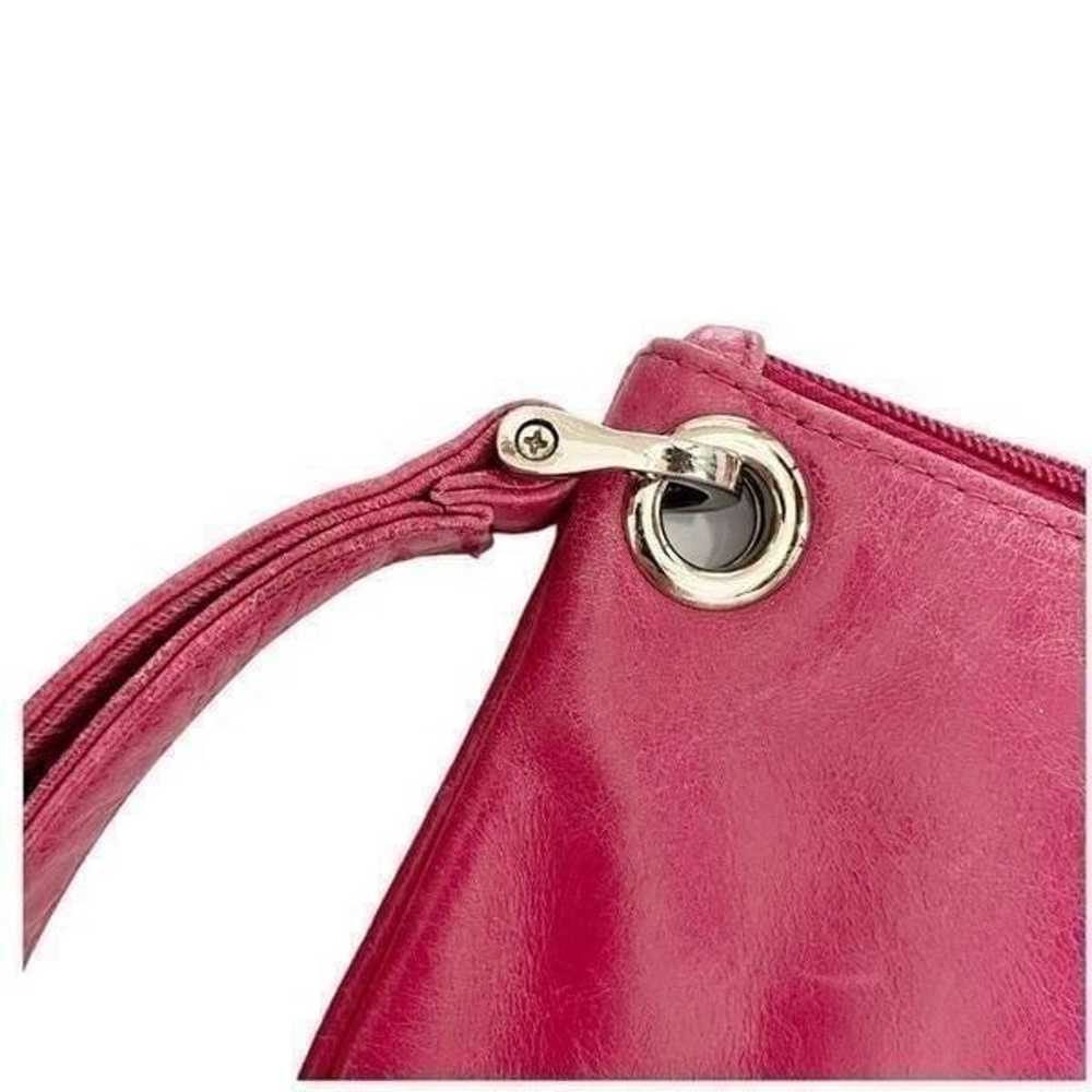 HOBO The Original Pink Leather Wristlet - image 2