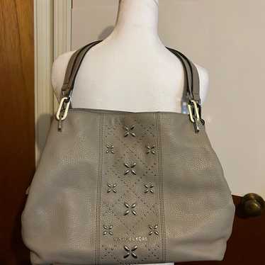 Michael Kors Grey Pebbled Leather purse