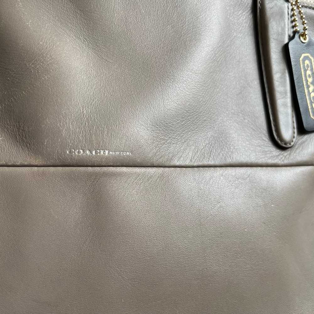 Coach The Borough Bag in Warm Gray Glove Tanned L… - image 3