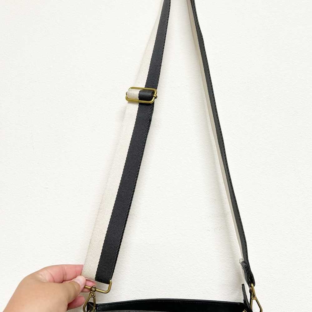 Madewell Womens Black Leather Two Tone Crossbody … - image 3