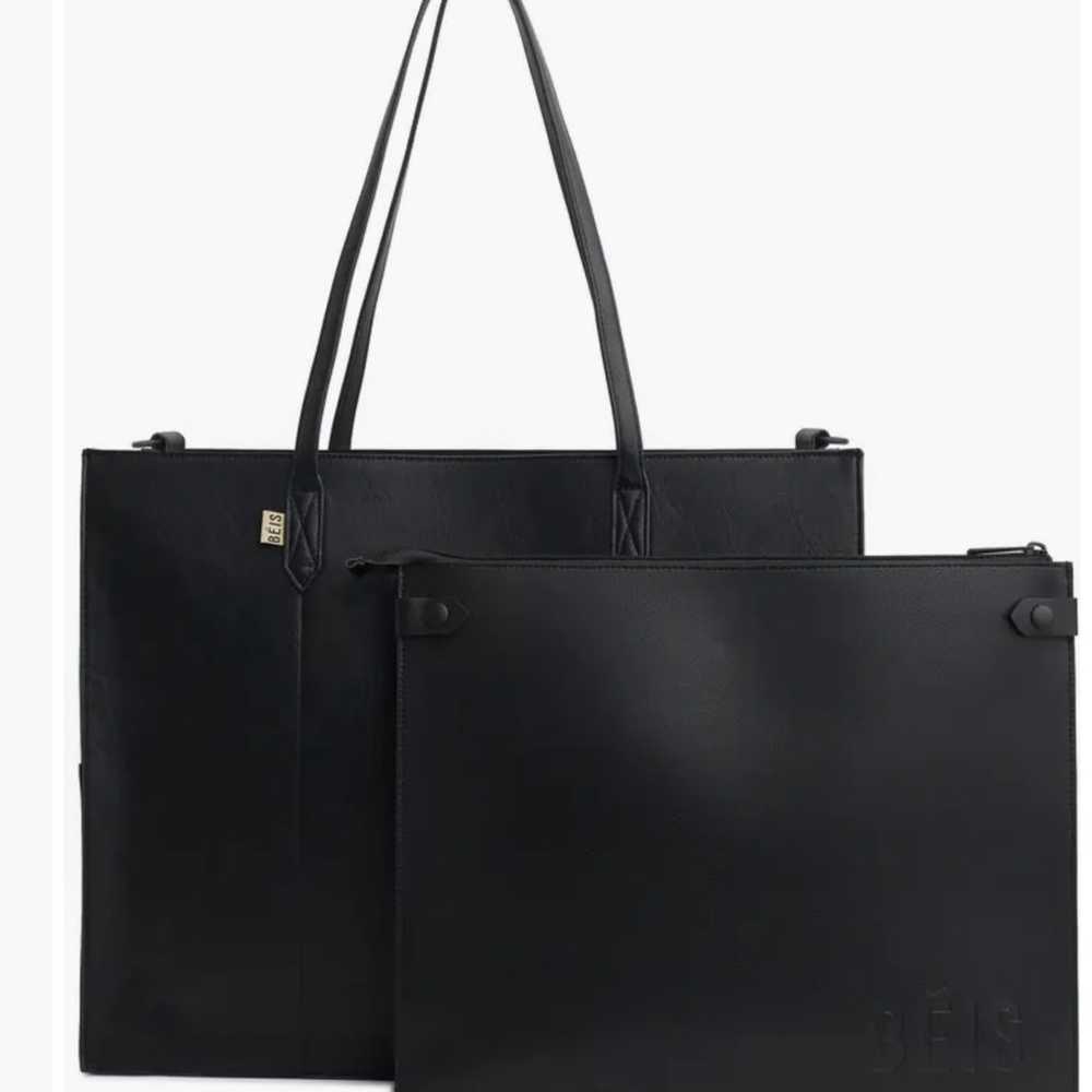 BEIS The Work Tote in Black NEW-FIRM- - image 2