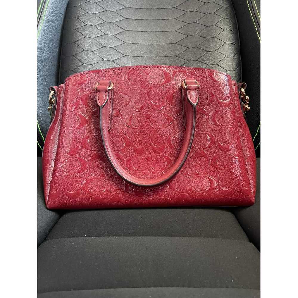 Coach Cartable mini sierra leather crossbody bag - image 2