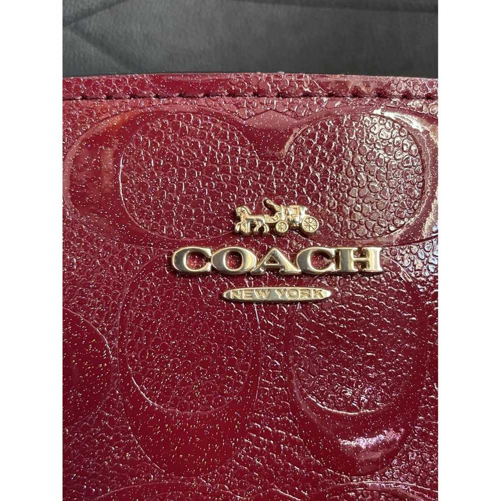 Coach Cartable mini sierra leather crossbody bag - image 7