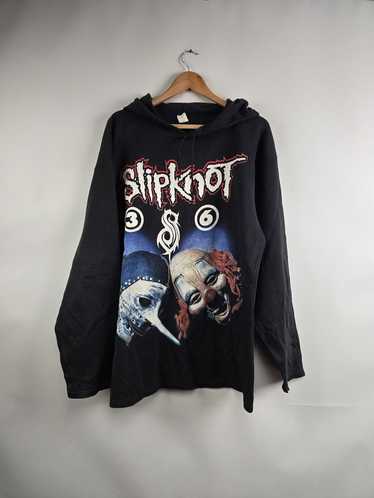 Band Tees × Slipknot × Vintage 90s Slipknot Hoodi… - image 1