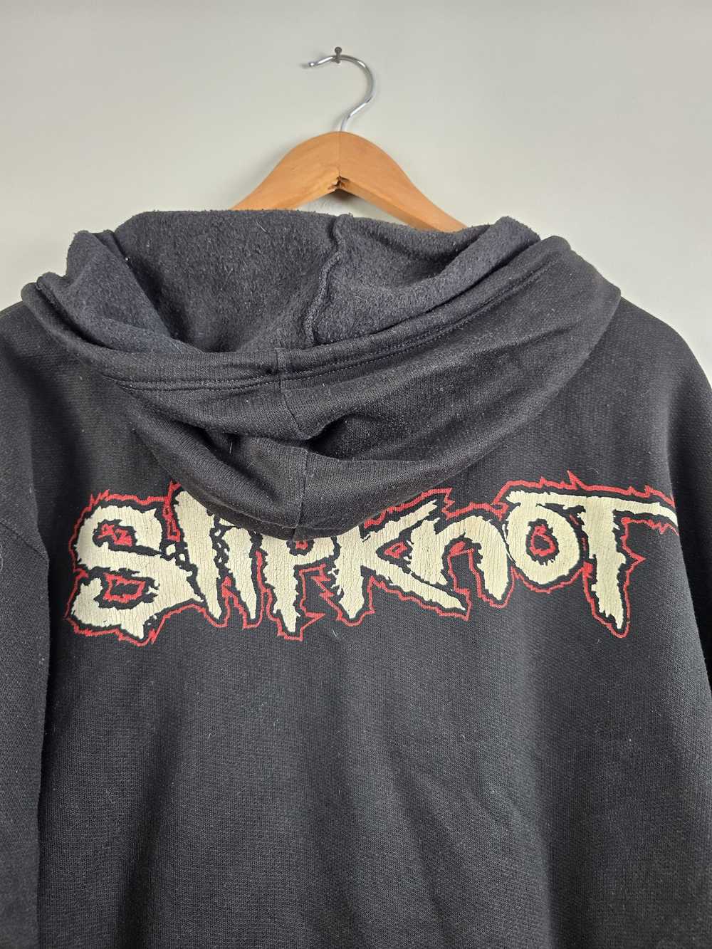 Band Tees × Slipknot × Vintage 90s Slipknot Hoodi… - image 6