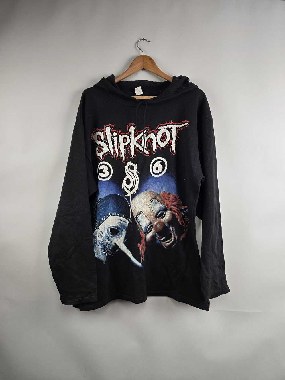 Band Tees × Slipknot × Vintage 90s Slipknot Hoodi… - image 7