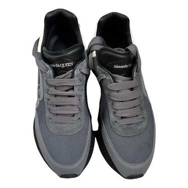 Alexander McQueen Sprint Runner leather low train… - image 1