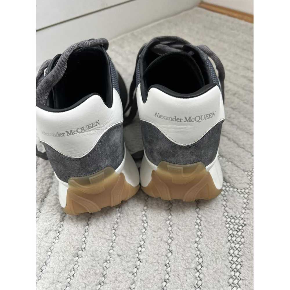 Alexander McQueen Sprint Runner leather low train… - image 3