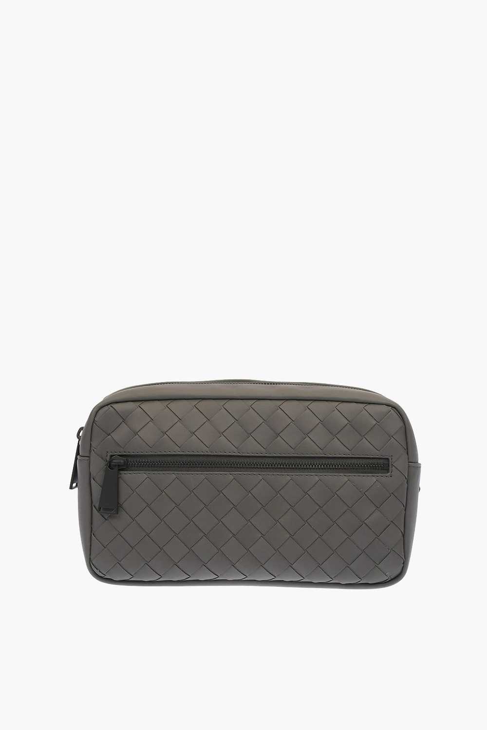 Bottega Veneta Leather Belt Bag in Grey - image 1