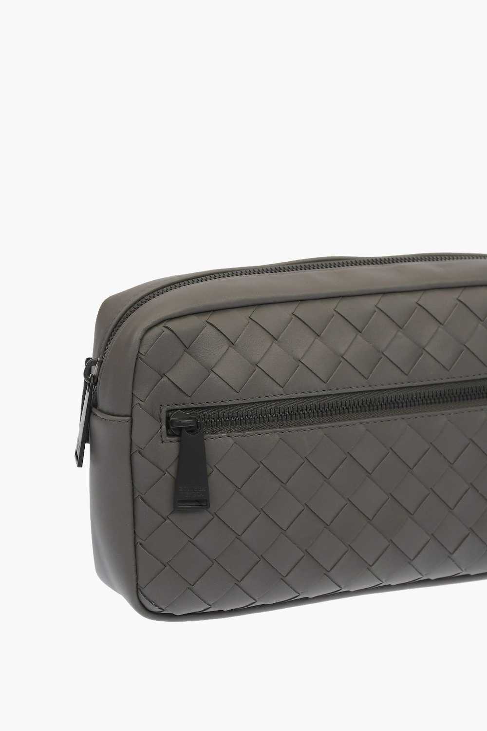 Bottega Veneta Leather Belt Bag in Grey - image 3