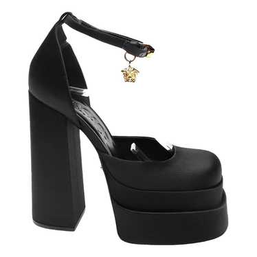 Versace Medusa Aevitas cloth heels - image 1