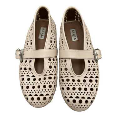 Alaïa Leather ballet flats - image 1