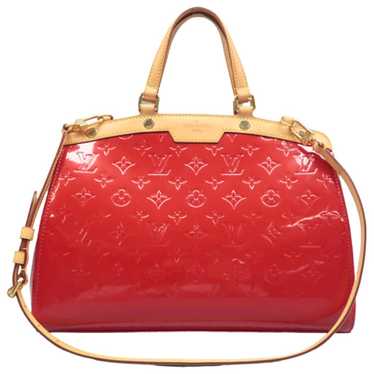 Louis Vuitton Bréa patent leather satchel