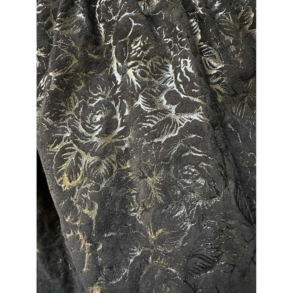 Fendi Leather maxi skirt - image 6