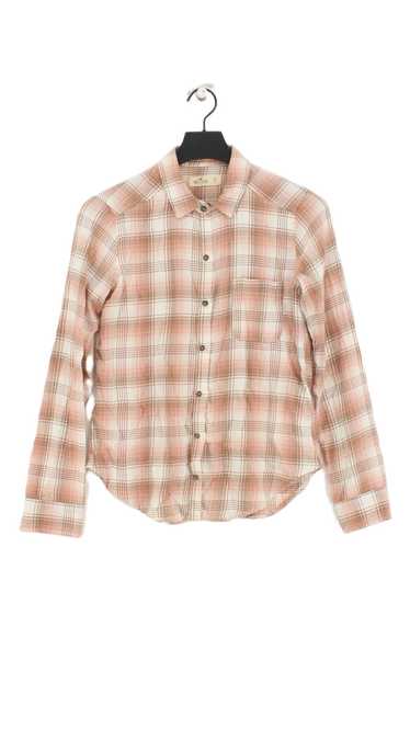 Hollister Women's Shirt XS Tan Cotton with Polyest