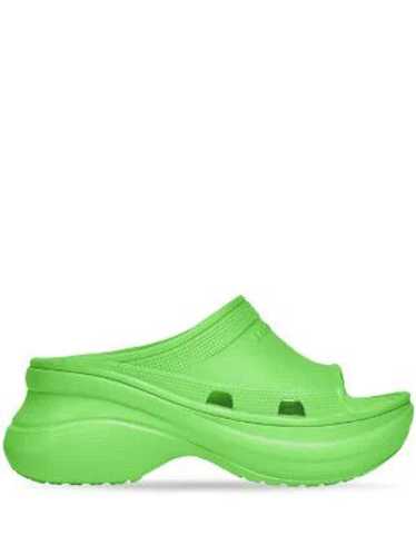 Balenciaga oc11z10624 Pool Crocs™ Slide Sandals in