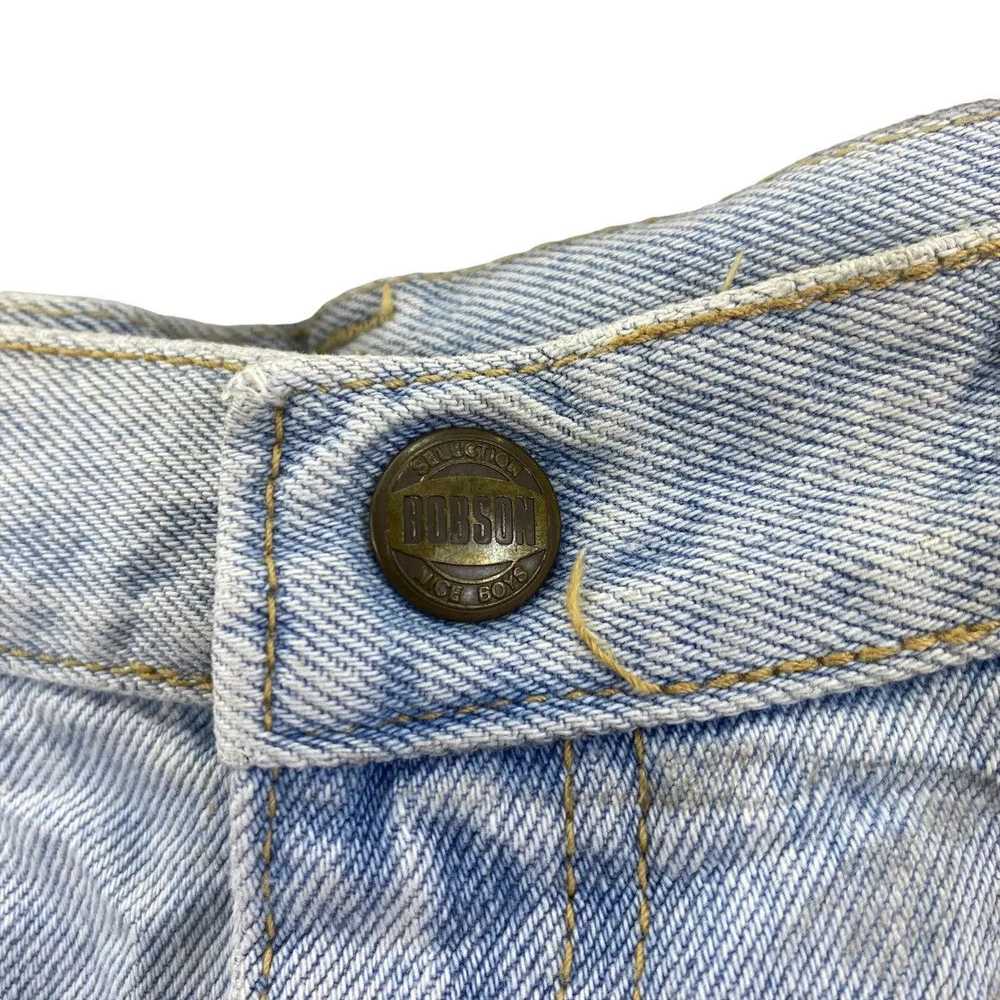 Vintage Vtg BOBSON USA STREET Blue Season Denim J… - image 5