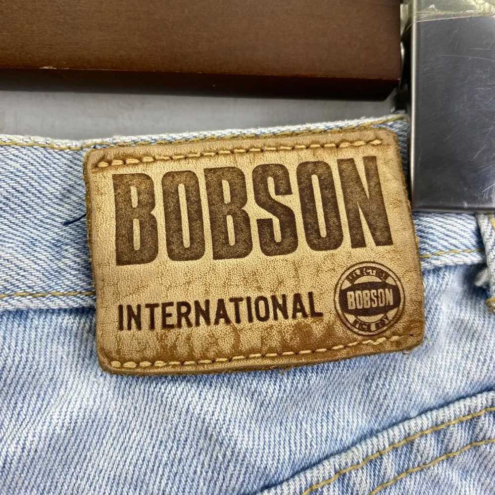 Vintage Vtg BOBSON USA STREET Blue Season Denim J… - image 8