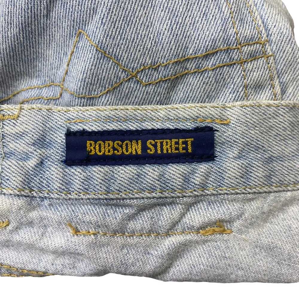 Vintage Vtg BOBSON USA STREET Blue Season Denim J… - image 9