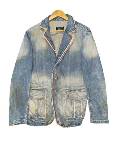 Japanese Brand Vintage 90s Point Loma Distressed D