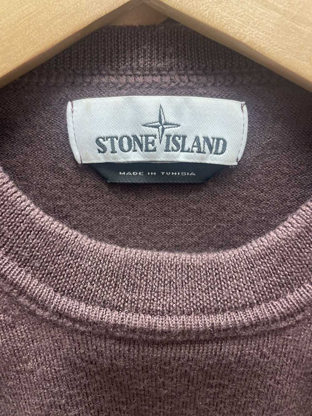 Stone Island Stone Island Sweater - Maroon - image 2