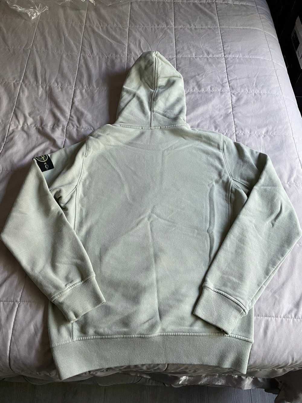 Stone Island Stone Island Sage Green Hoodie - image 3